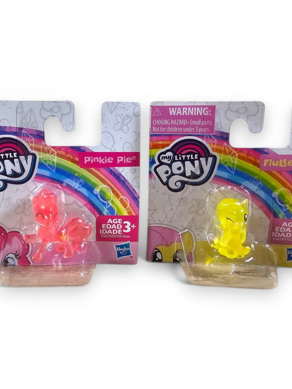 Hasbro My Little Pony Mini Figure Lot Pinkie Pie & Fluttershy NEW MLP 2018 1.5"